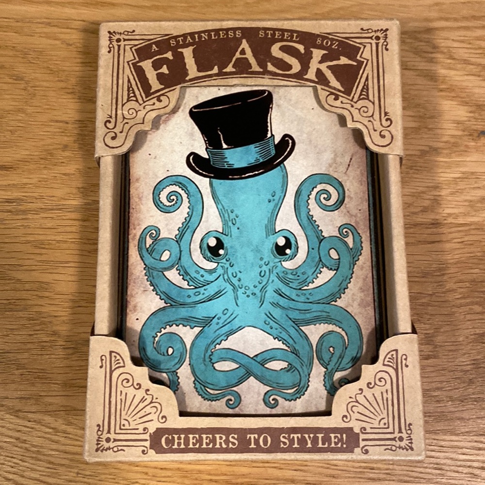 Trixie and Milo Flask